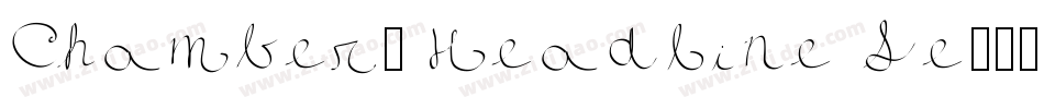 Chamberí Headline Se字体转换